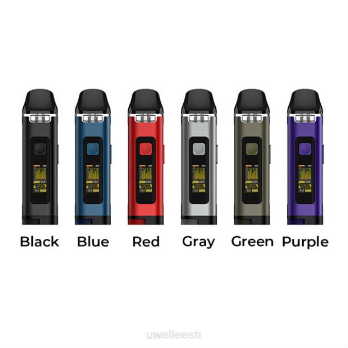 UWELL online shop - UWELL CROWN D kauna komplekt must N44R117