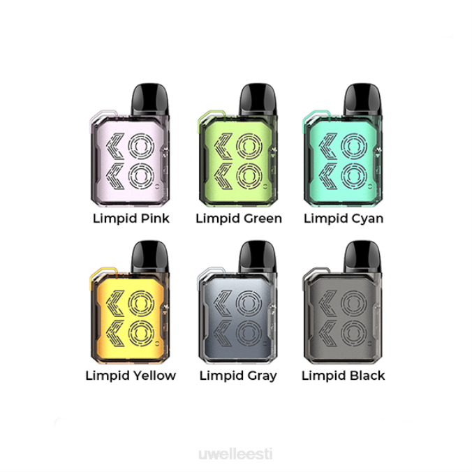UWELL Tallinn - UWELL CALIBURN GK2 kauna komplekt läbipaistev roheline N44R104