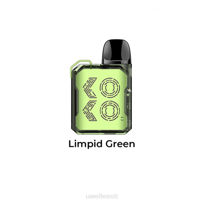 best UWELL flavours - UWELL CALIBURN GK2 kauna komplekt ookeani leek N44R99