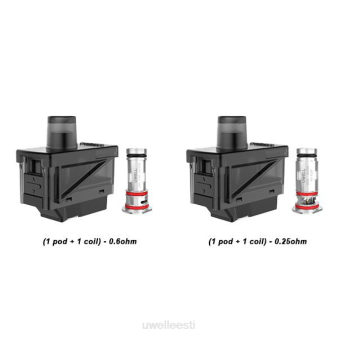 UWELL Tallinn - UWELL HAVOK V1 mähiskapslite komplekt 1 pod + 1 mähis 0,25 oomi N44R274