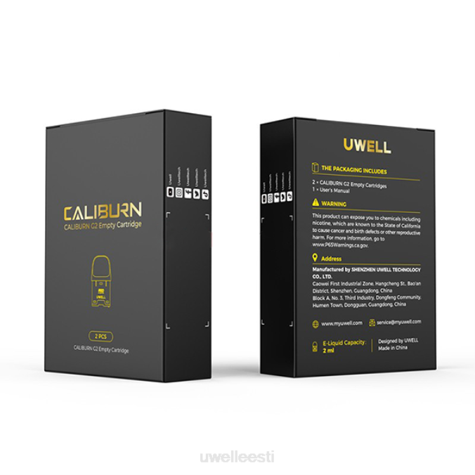 UWELL online shop - UWELL CALIBURN G2 asenduskaunad 2-pakk N44R17