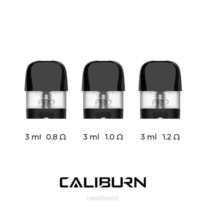 UWELL online shop - UWELL CALIBURN X asenduskaunad | 2-pakk 1,0 oomi N44R47