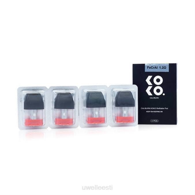 UWELL vape price - UWELL CALIBURN KOKO kaunad (4 pakki) 1,2 oomi N44R95