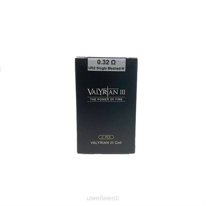 UWELL vape disposable - UWELL VALYRIAN 3 asenduspoolid | 2-pakk ss316l 0,32 oomi N44R21