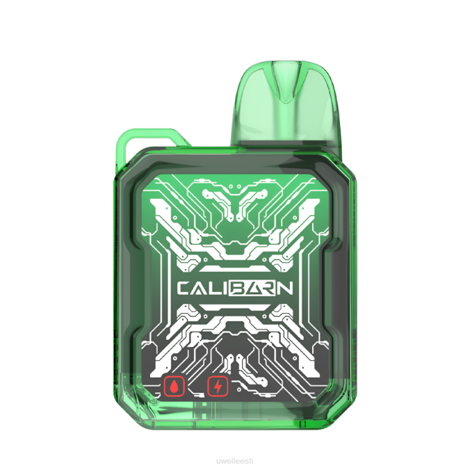 UWELL online shop - UWELL CALIBURN baar b6000 ühekordne vape sinine razz jää N44R277