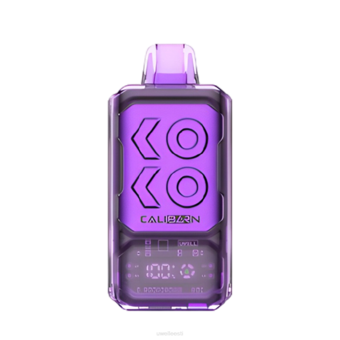 UWELL sale - UWELL CALIBURN baar s18000 ühekordne vape hull marjane kirss N44R303